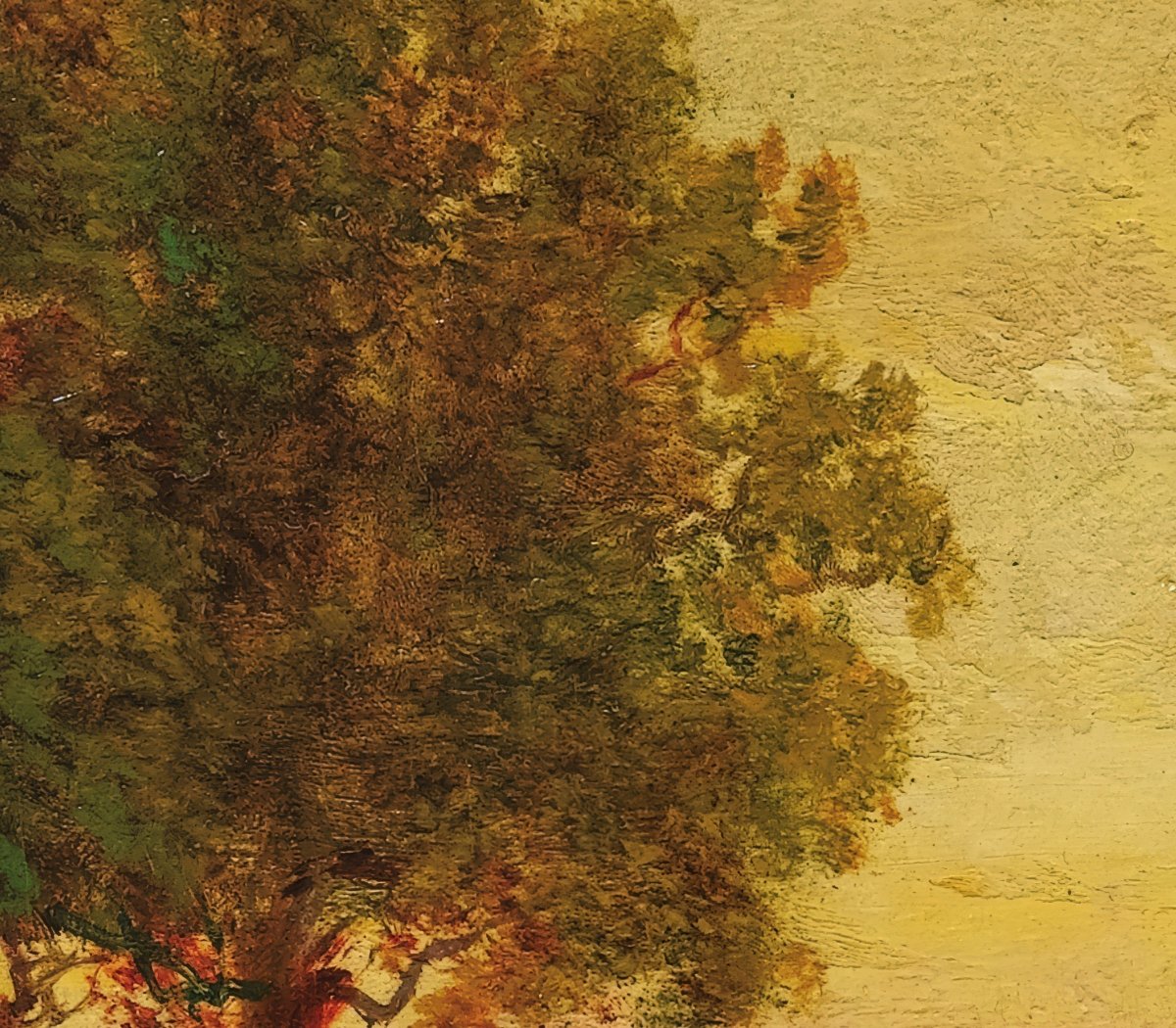 Cows Beneath the Oaks