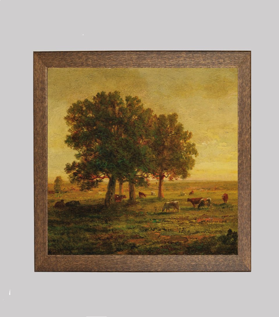 Cows Beneath the Oaks