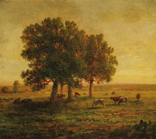 Cows Beneath the Oaks