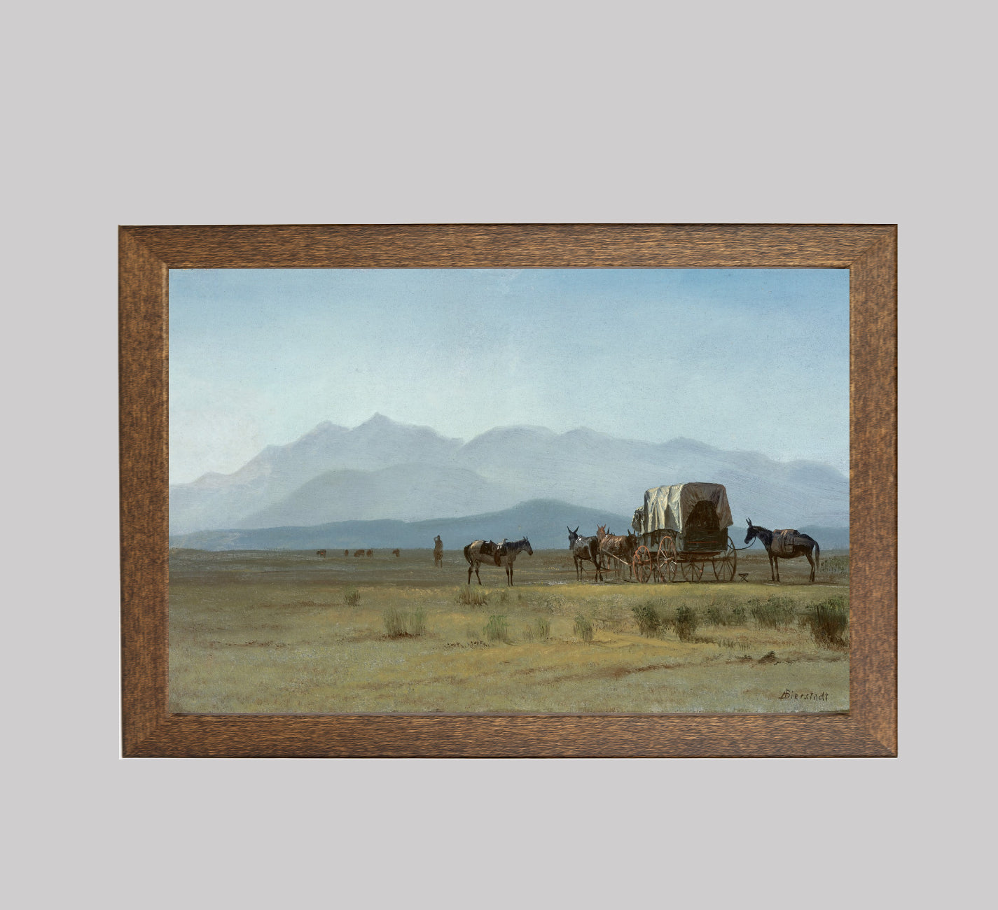 Surveyor's Wagon in the Rockies