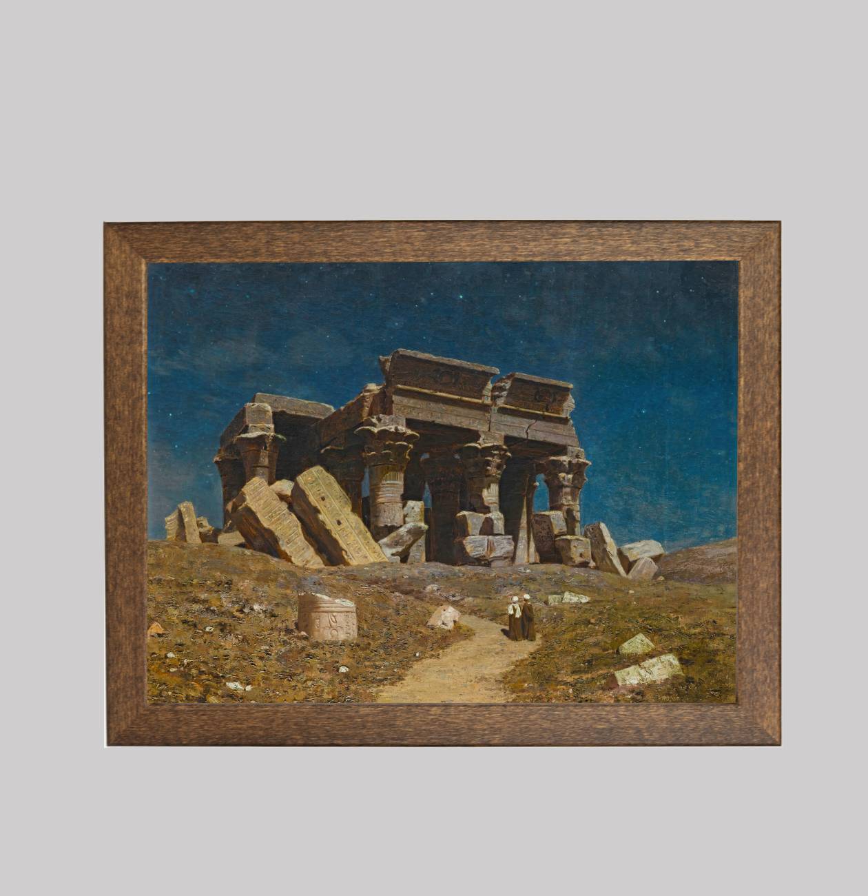 The Ruined Temple of Kom Ombo, Egypt