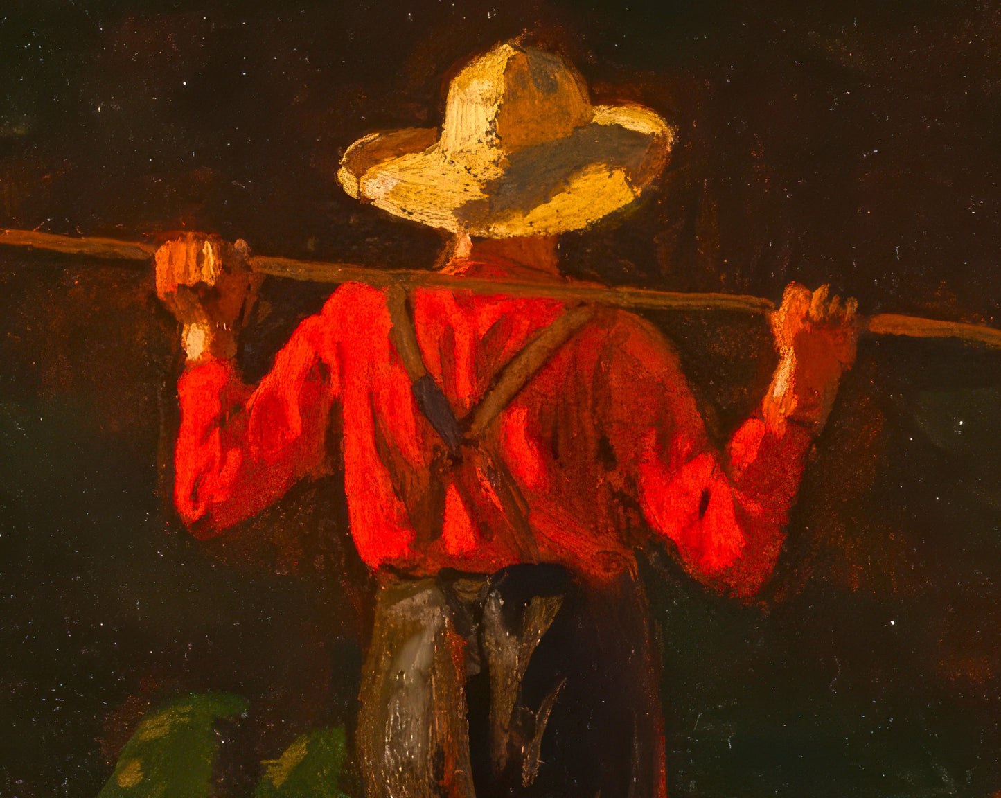 Farmer with a Pitchfork