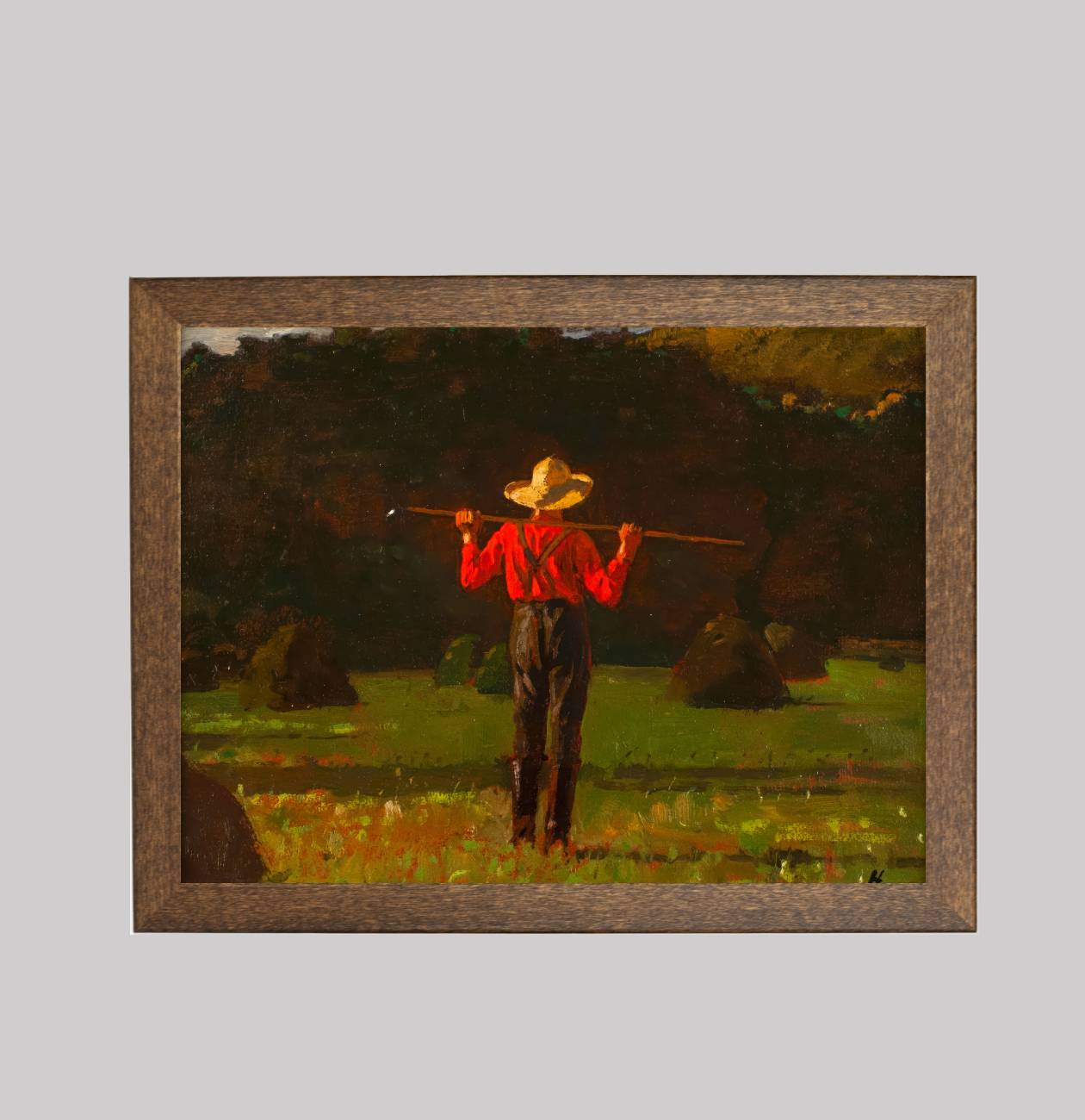 Farmer with a Pitchfork