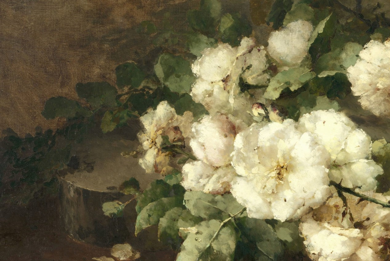 Still Life with Guitar and Roses