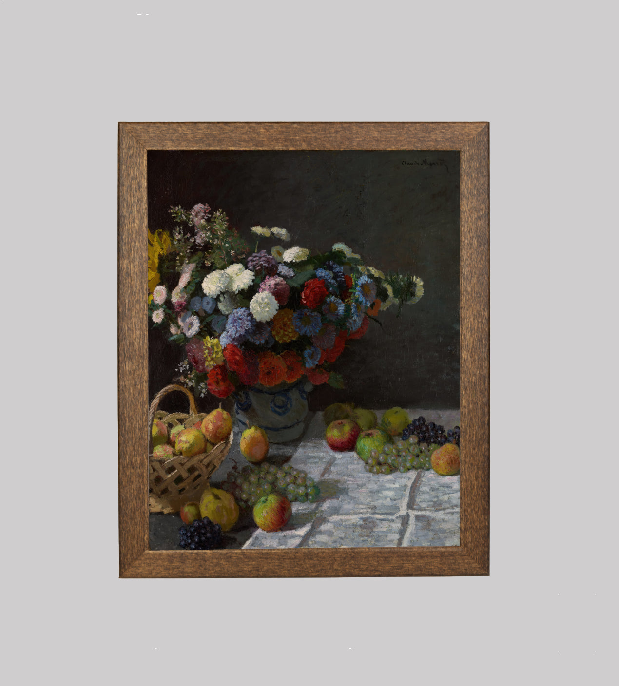 Still Life with Flowers and Fruit