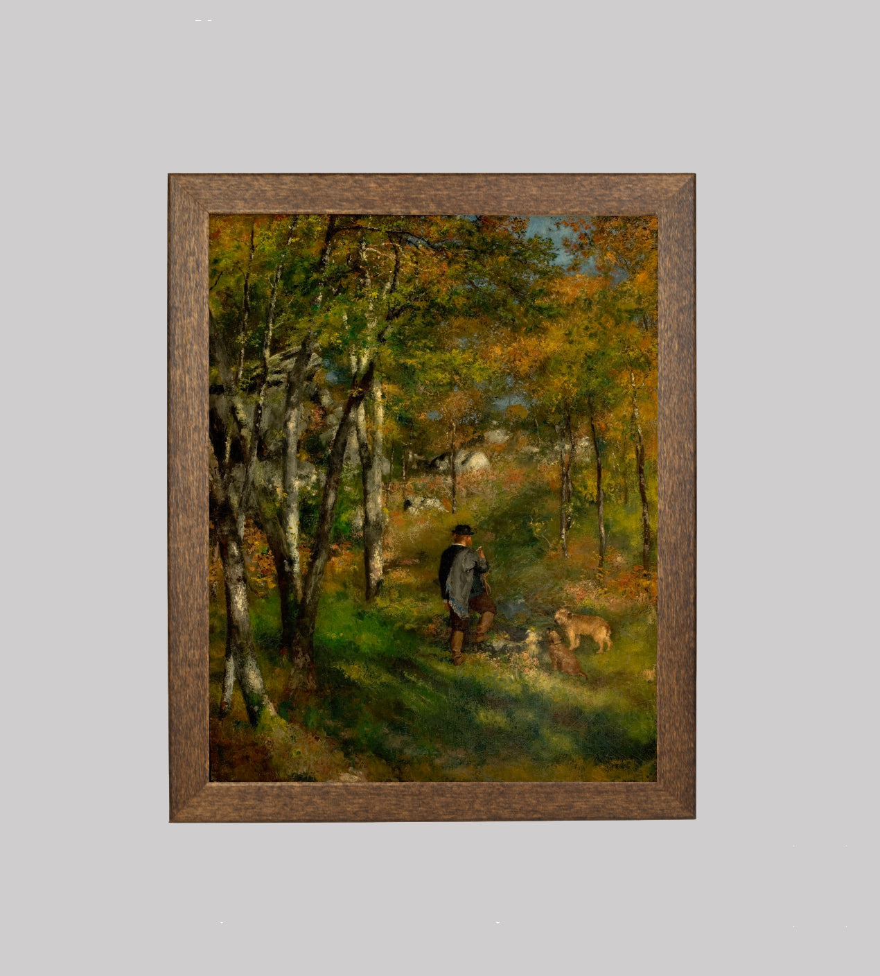 Jules Le Cœur in the Forest of Fontainebleau