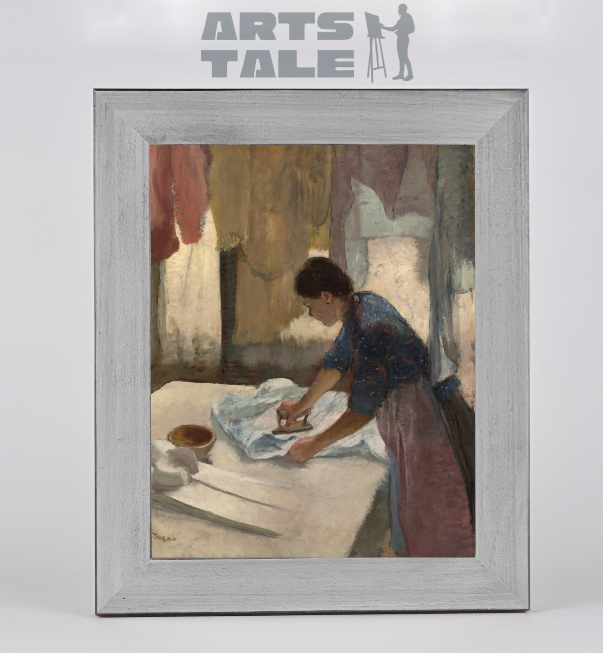 Woman Ironing