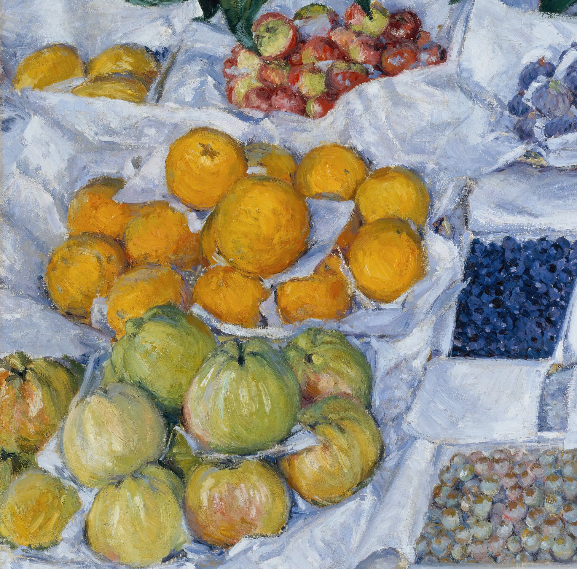 Fruit Displayed on a Stand