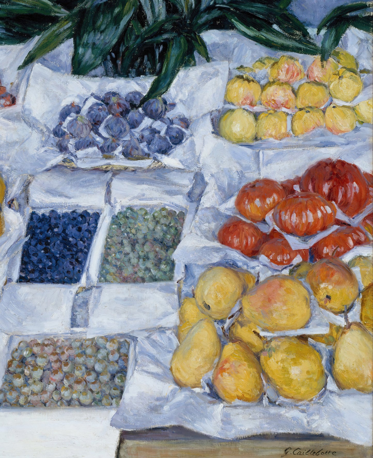 Fruit Displayed on a Stand