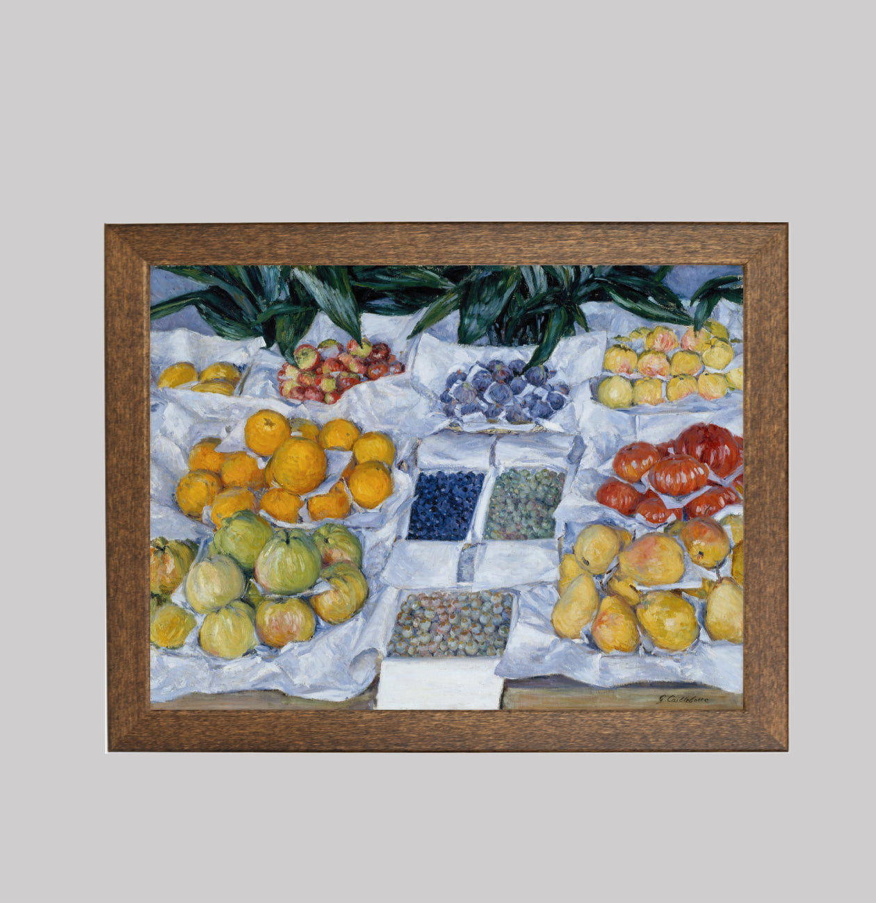 Fruit Displayed on a Stand