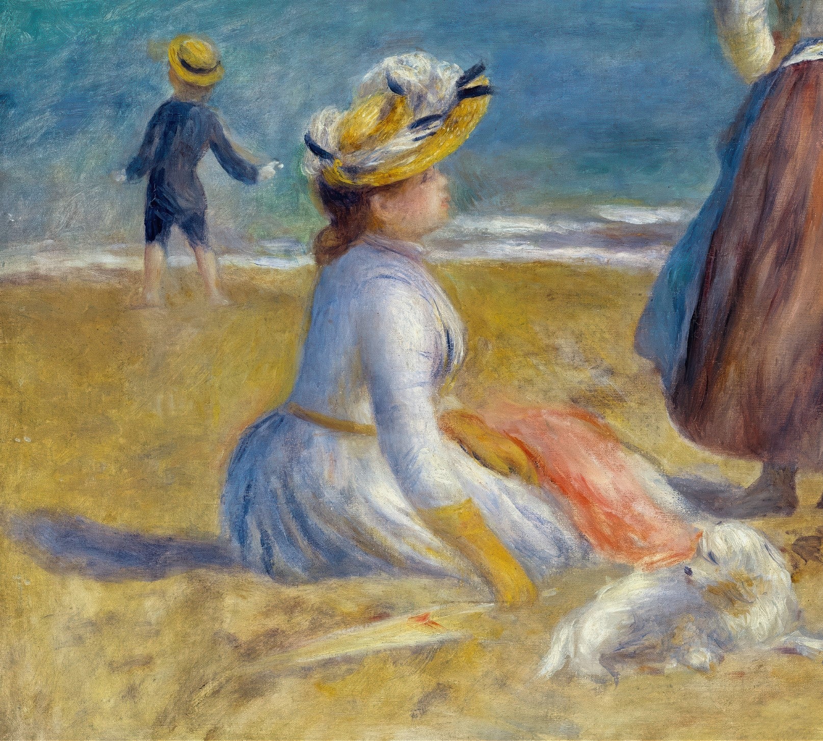 Figures on the Beach