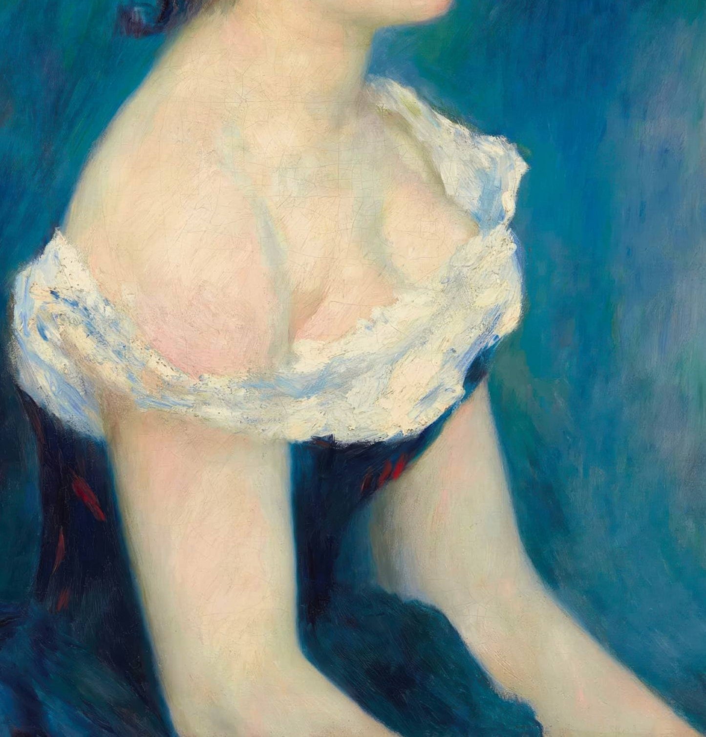 Bust of a Woman, in Profile