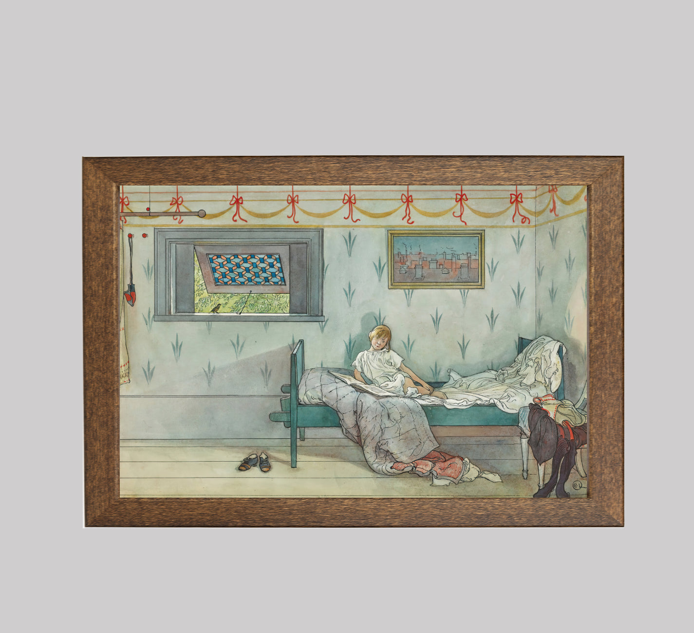 Cock-a-doodle-do, it’s seven o’clock