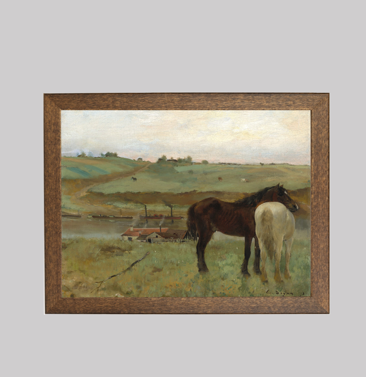 Horses in a Meadow
