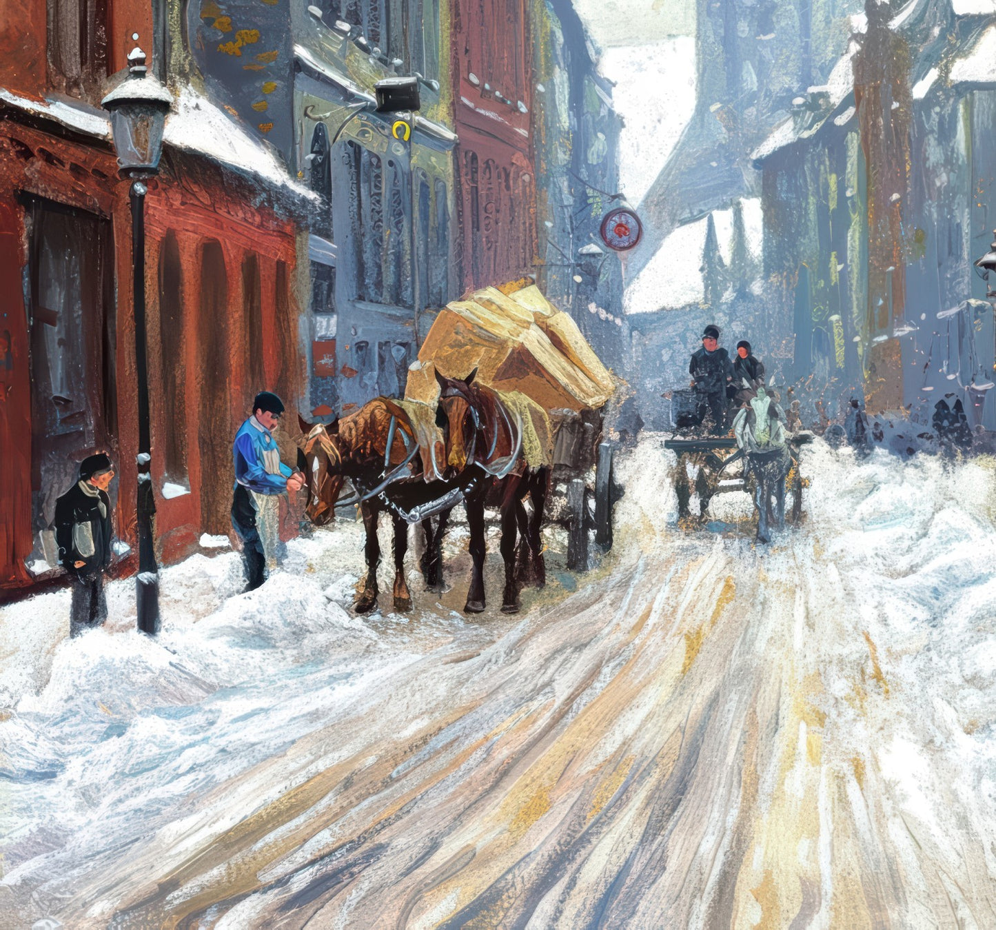 A Winter Day in Krystalgade