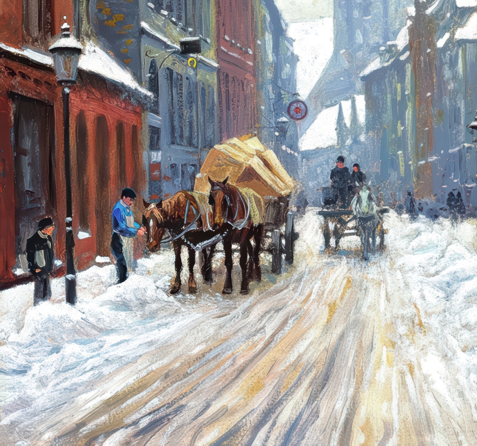 A Winter Day in Krystalgade