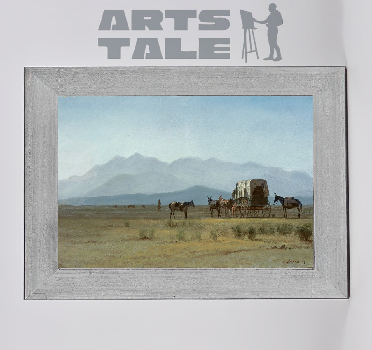 Surveyor's Wagon in the Rockies