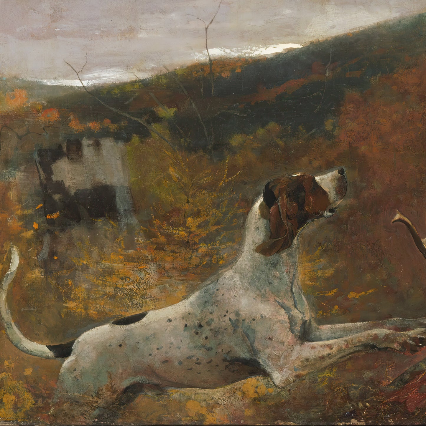 The Huntsman and His Dogs