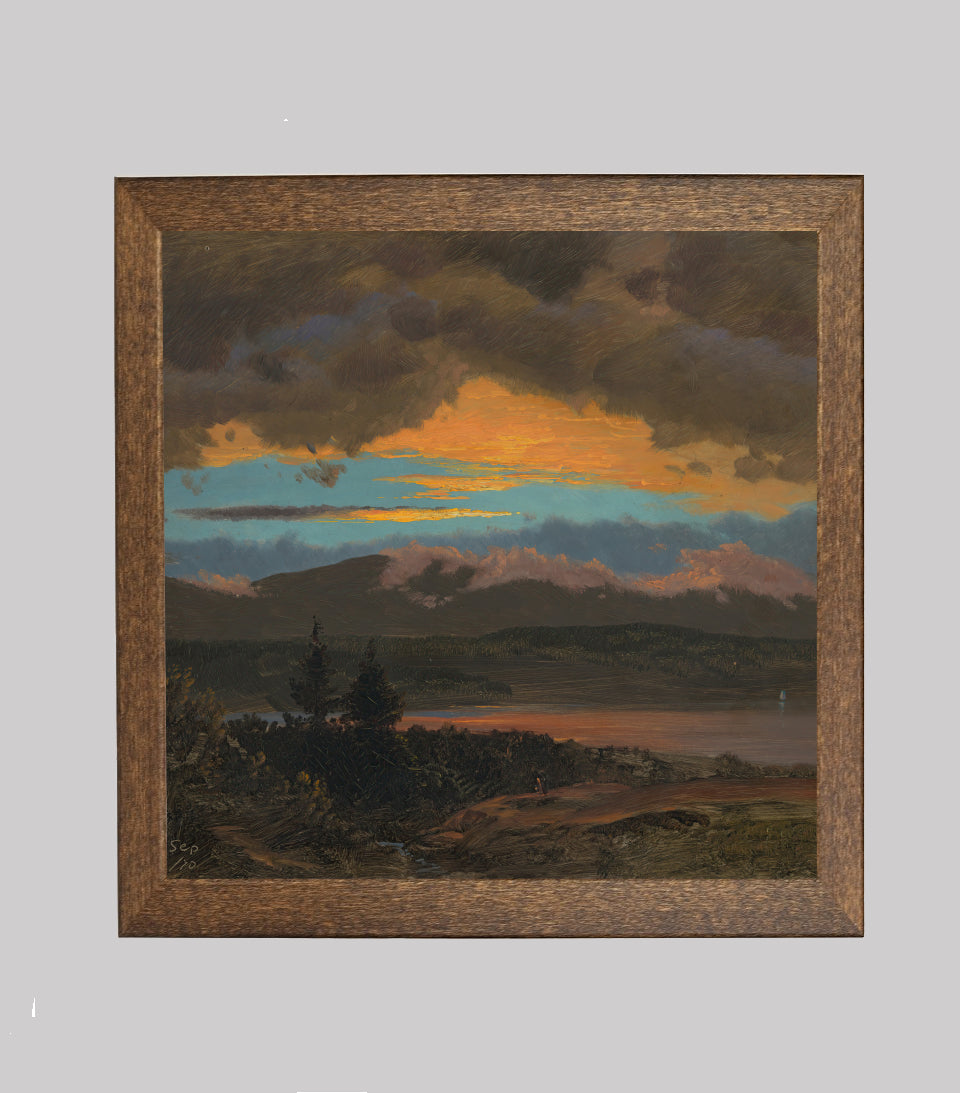 Sunset Across the Hudson Valley