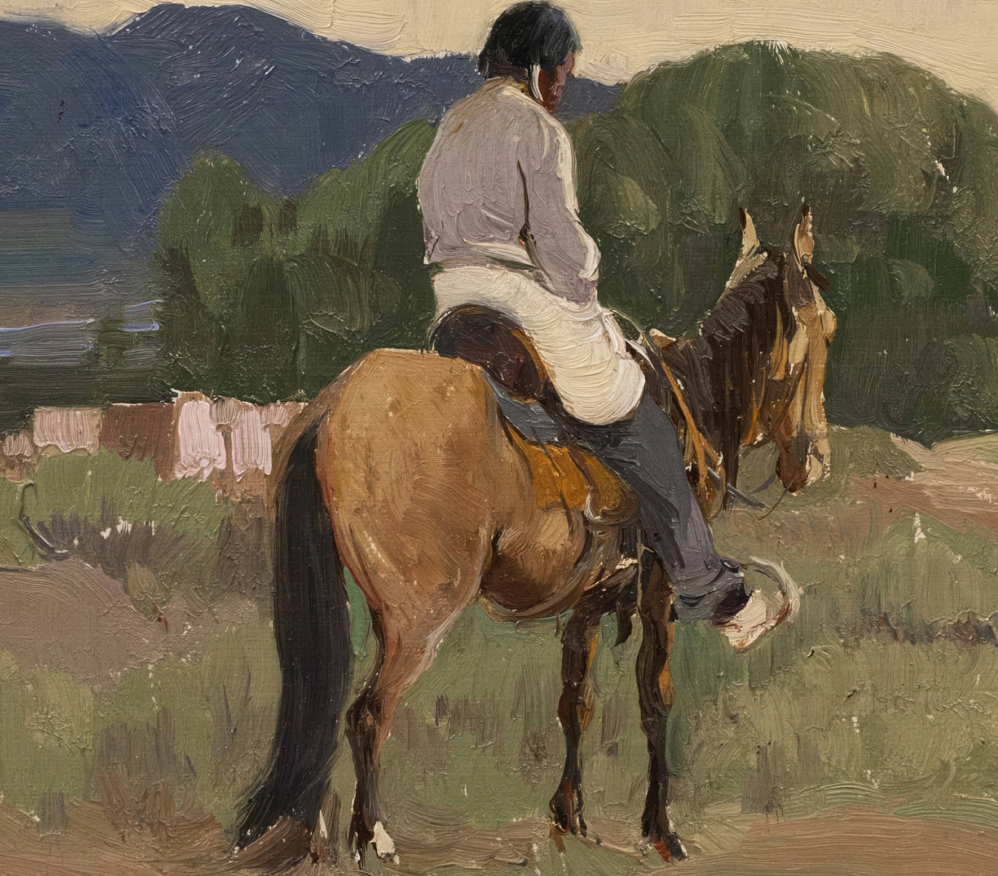 Indian on Horseback