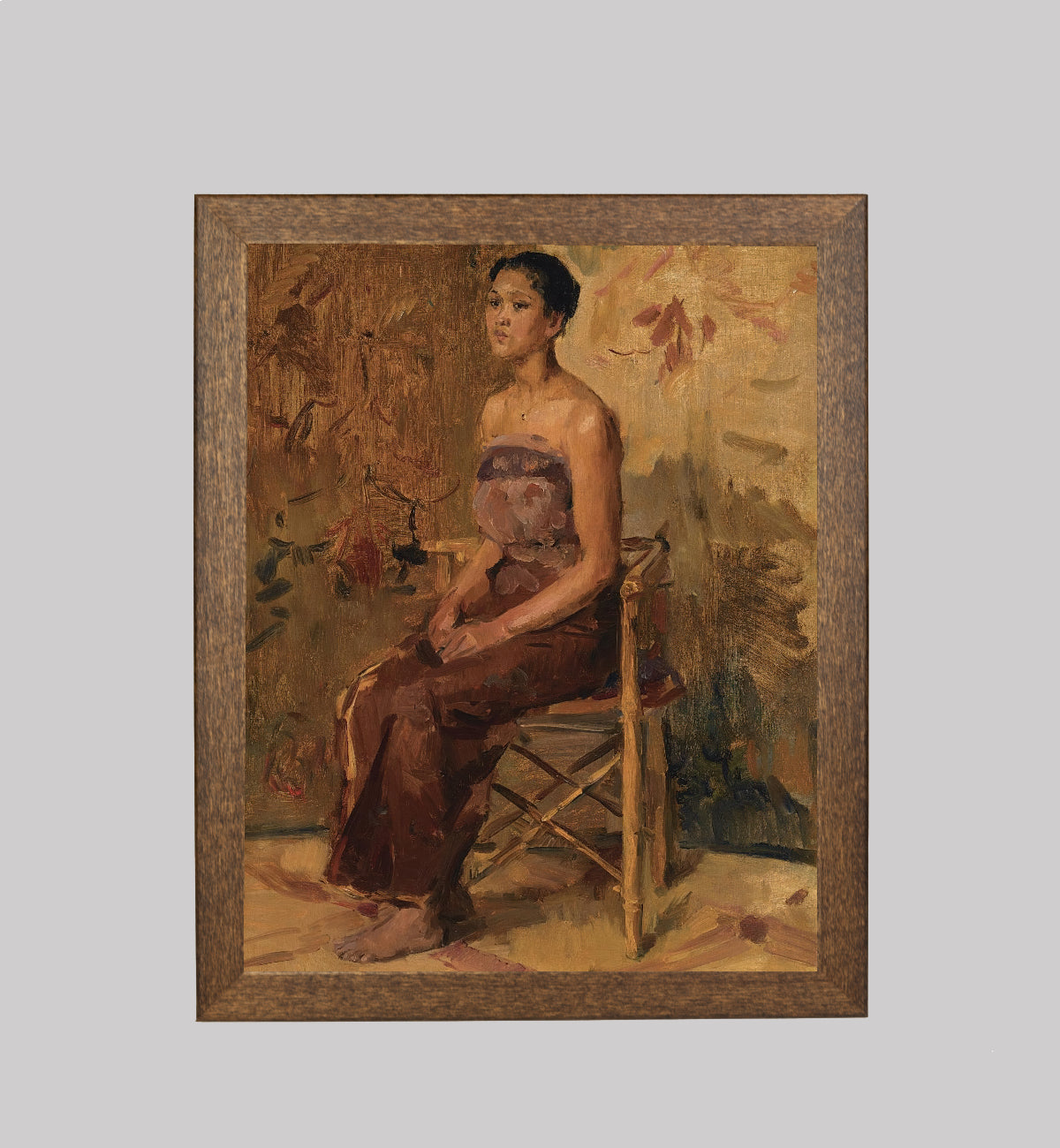 Portrait of a Javanese Beauty