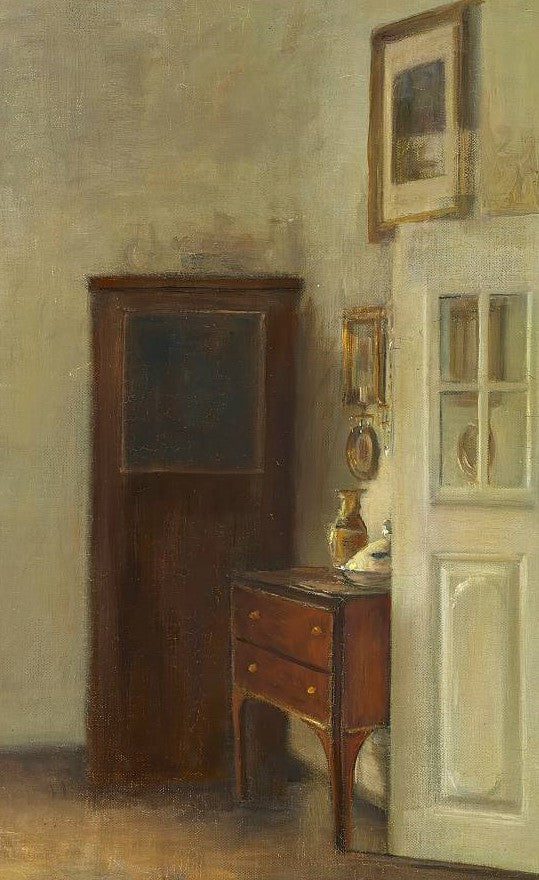 Interior with an Open Door