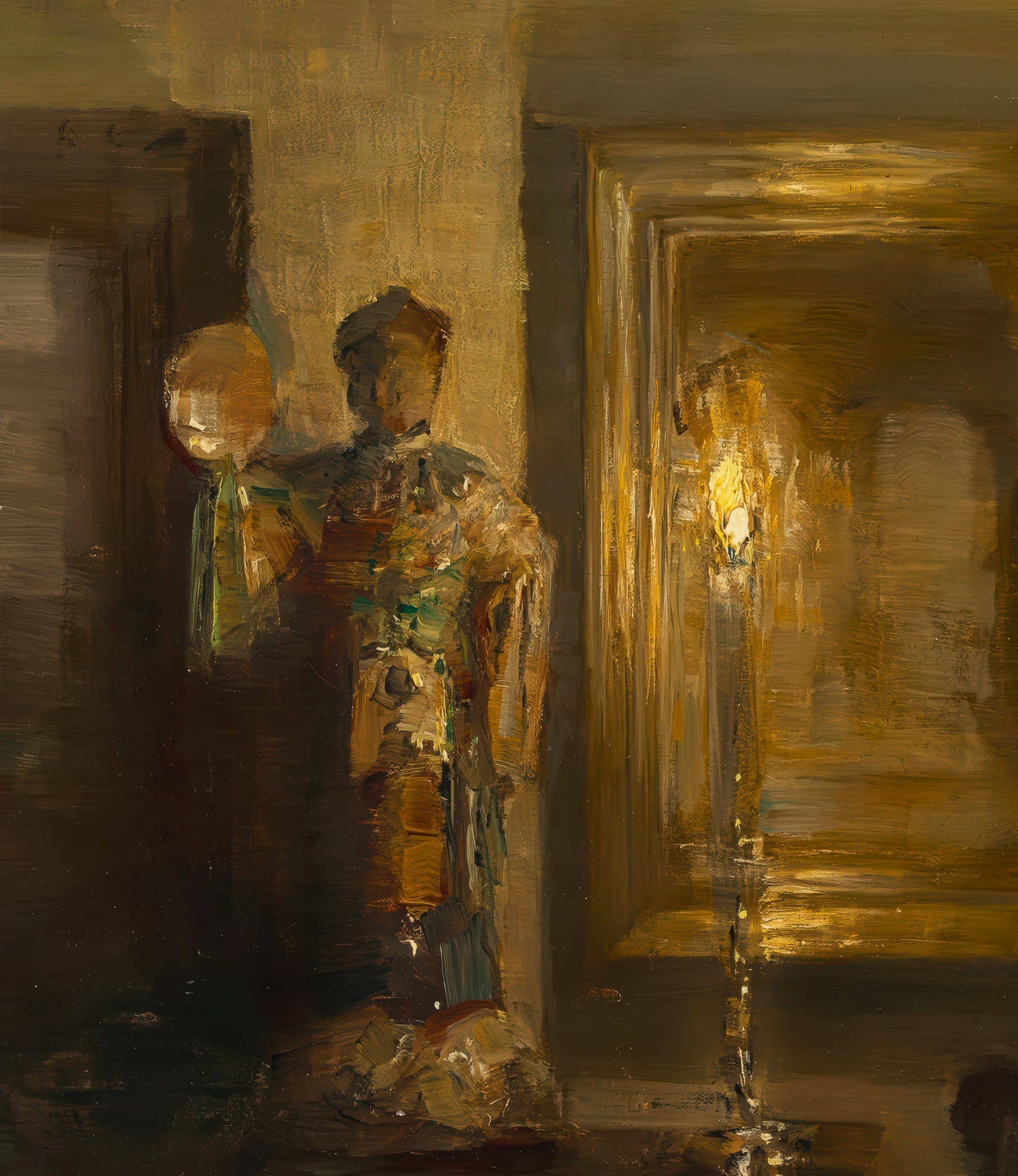 Reading by Candlelight