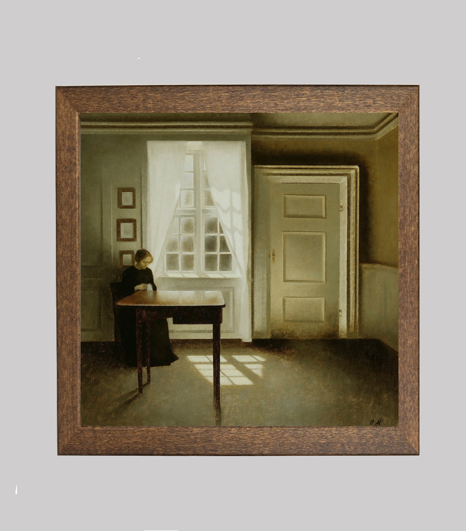 Interior With a Lady