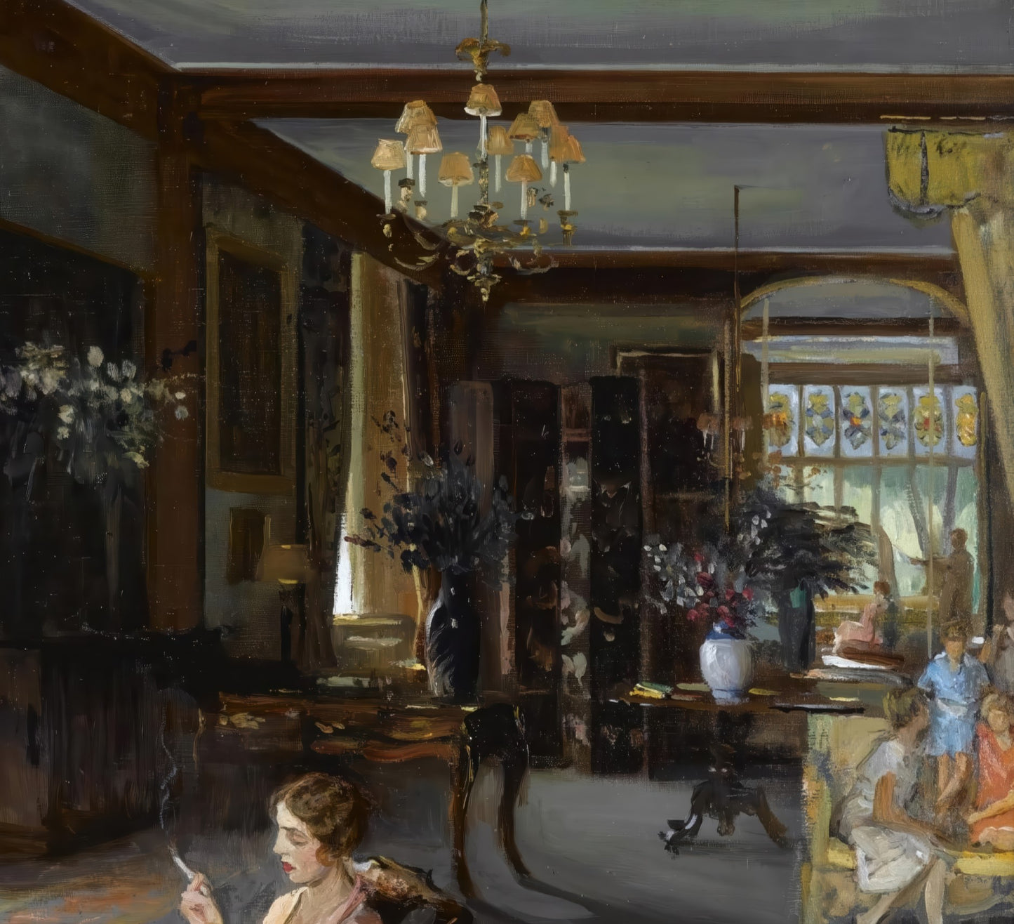 Mary Borden and Her Family at Bisham Abbey