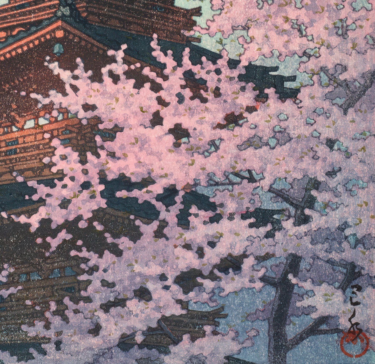 Spring Evening at Toshogu in Ueno