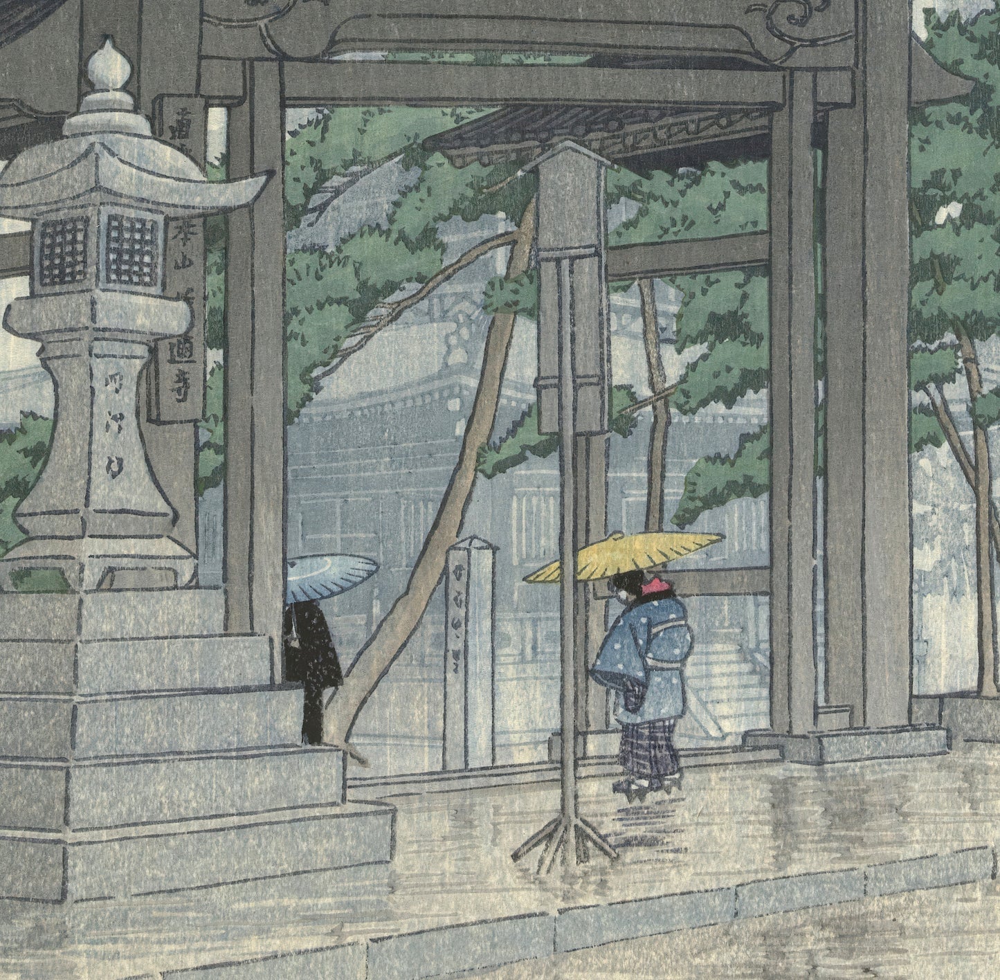 The Zensetsu Temple in Sanshu