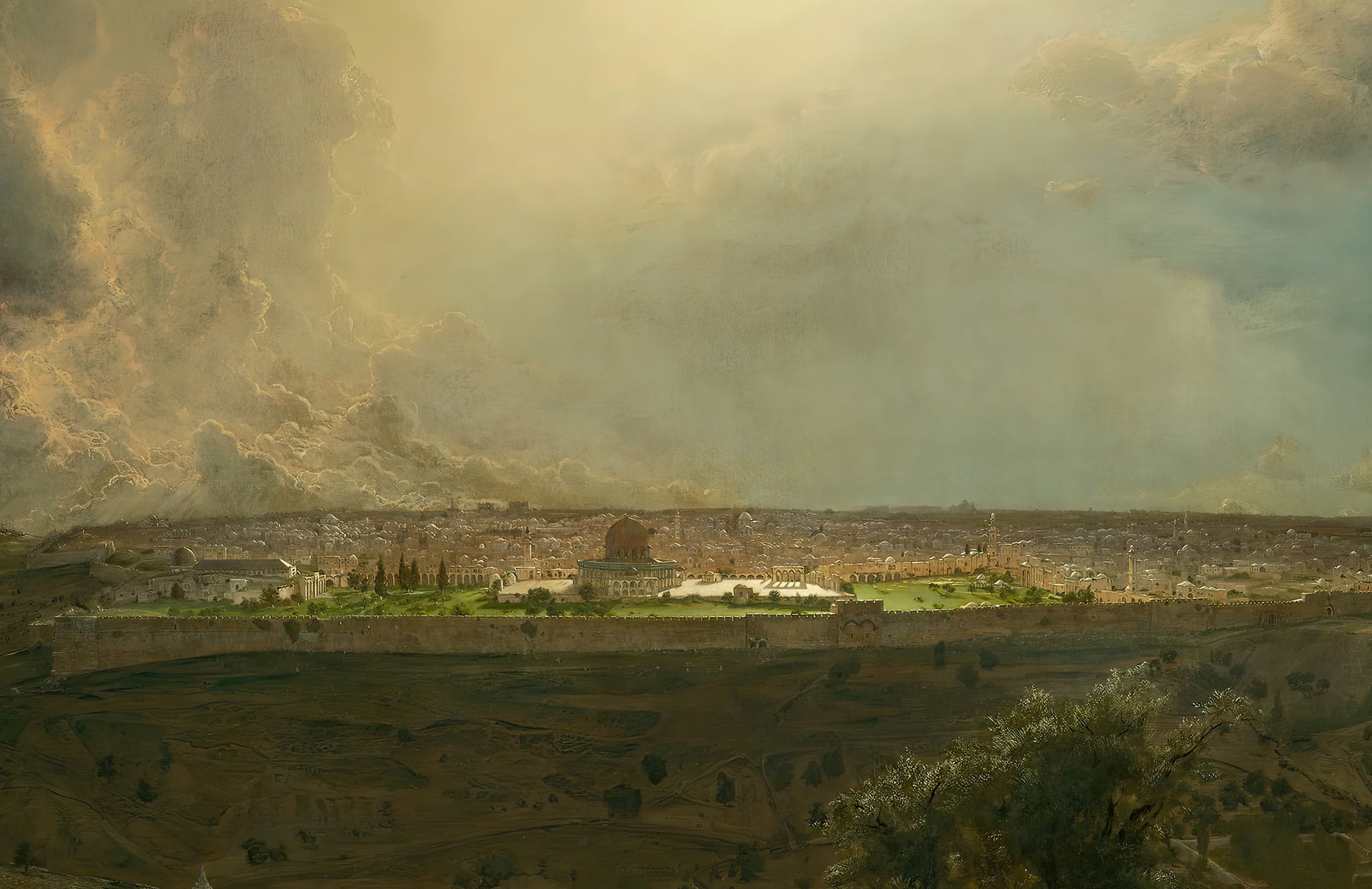 Jerusalem from the Mount of Olives