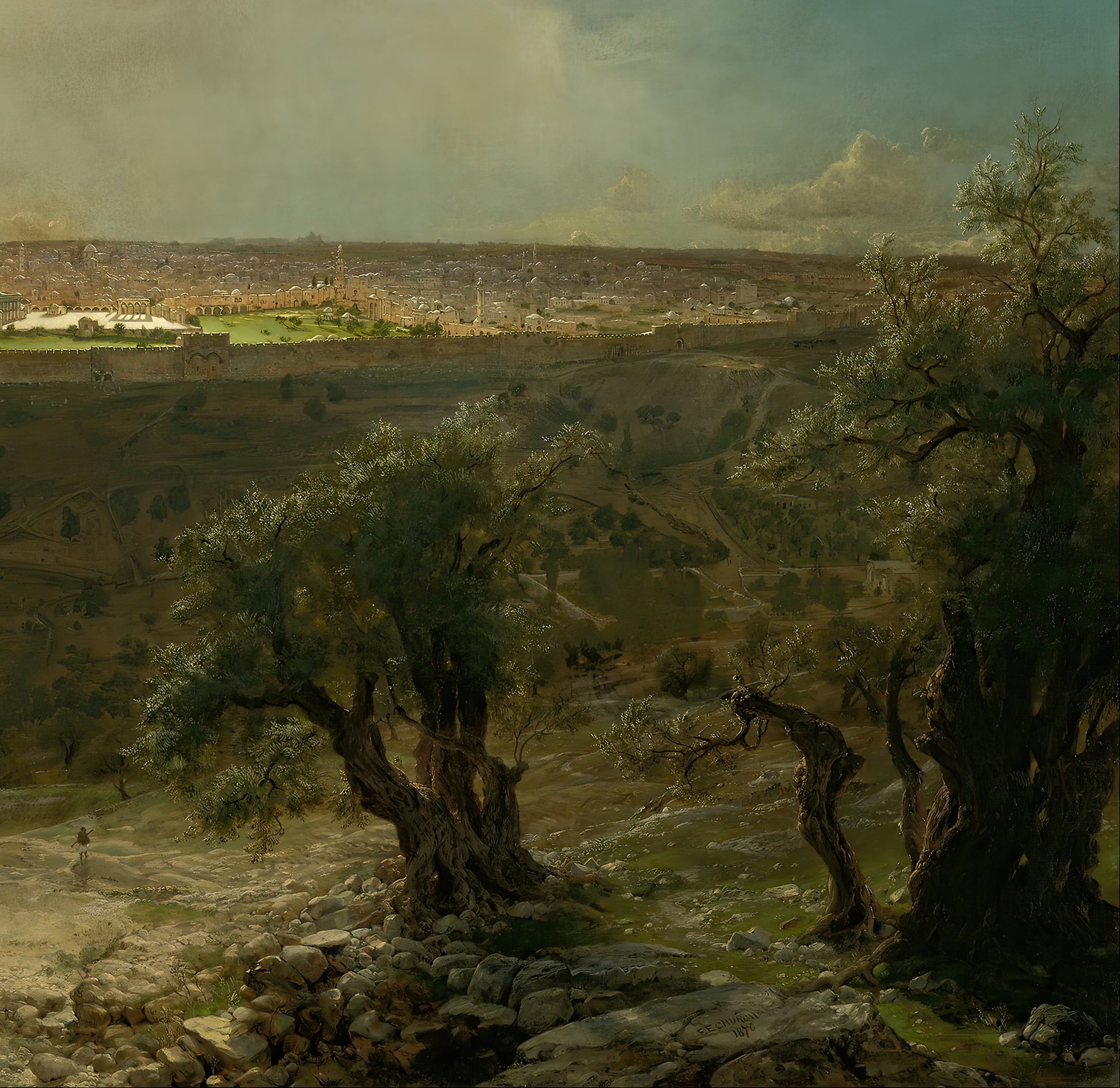Jerusalem from the Mount of Olives