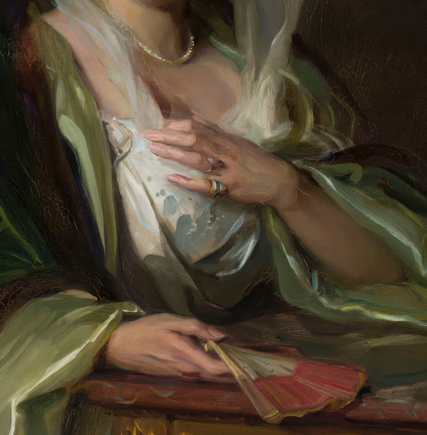 Portrait of a Lady in a Large Hat