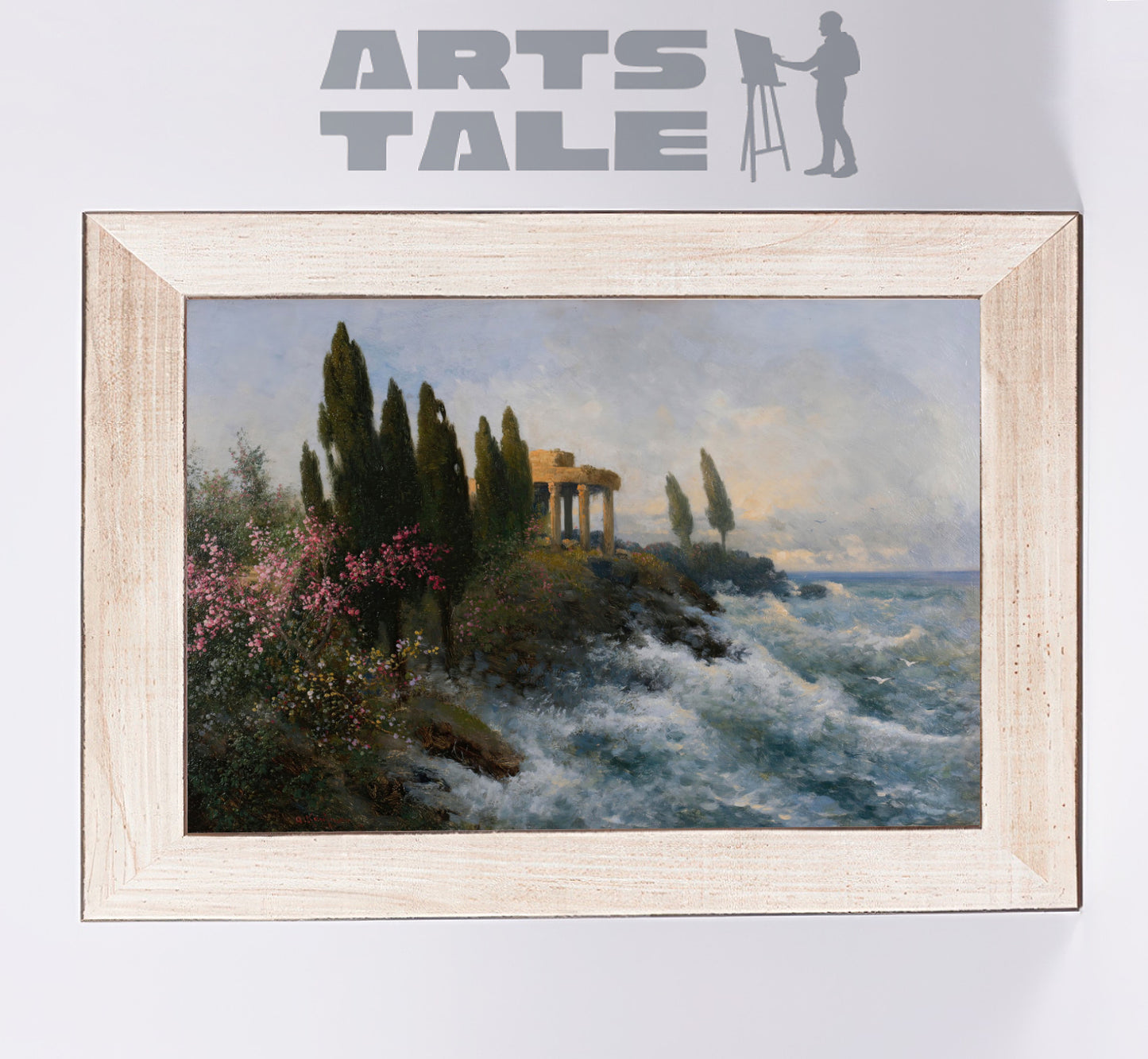 Mediterranean Landscape with Antique Temple