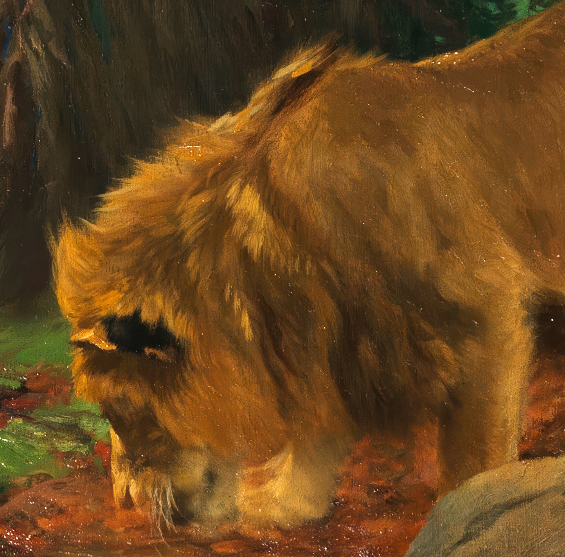 Lions at the Jungle Stream