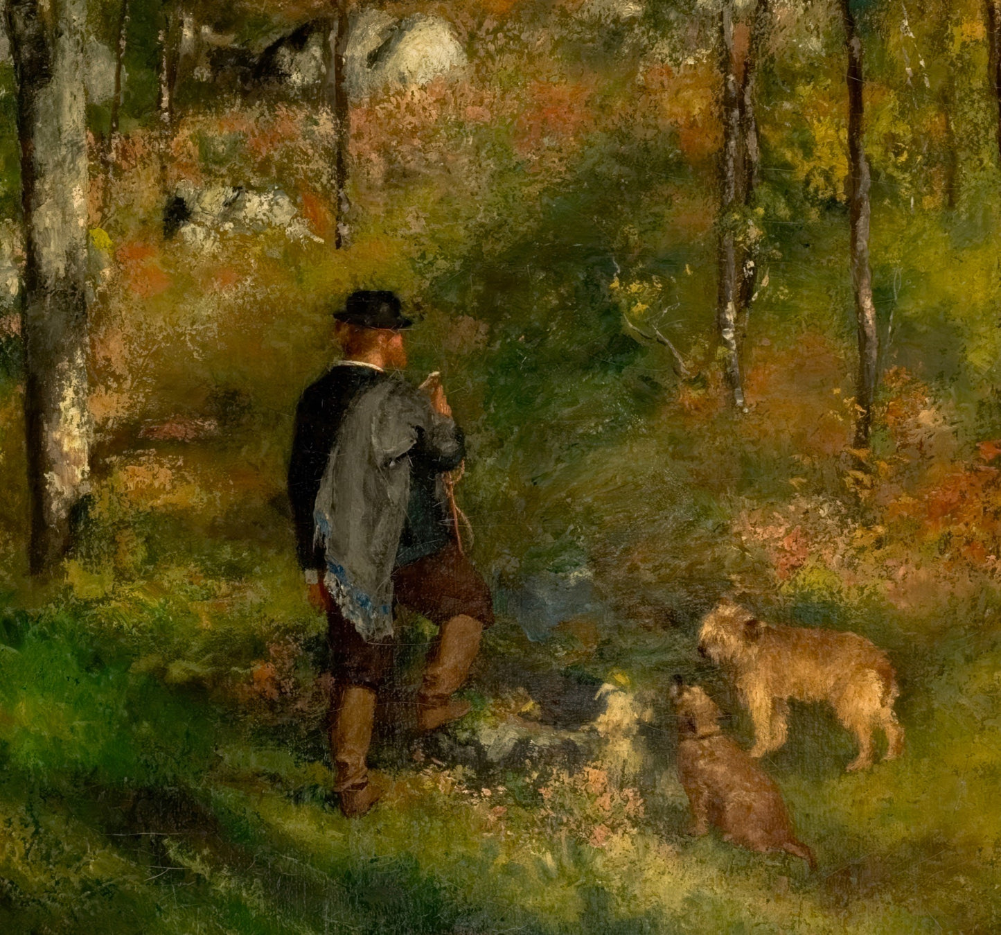 Jules Le Cœur in the Forest of Fontainebleau