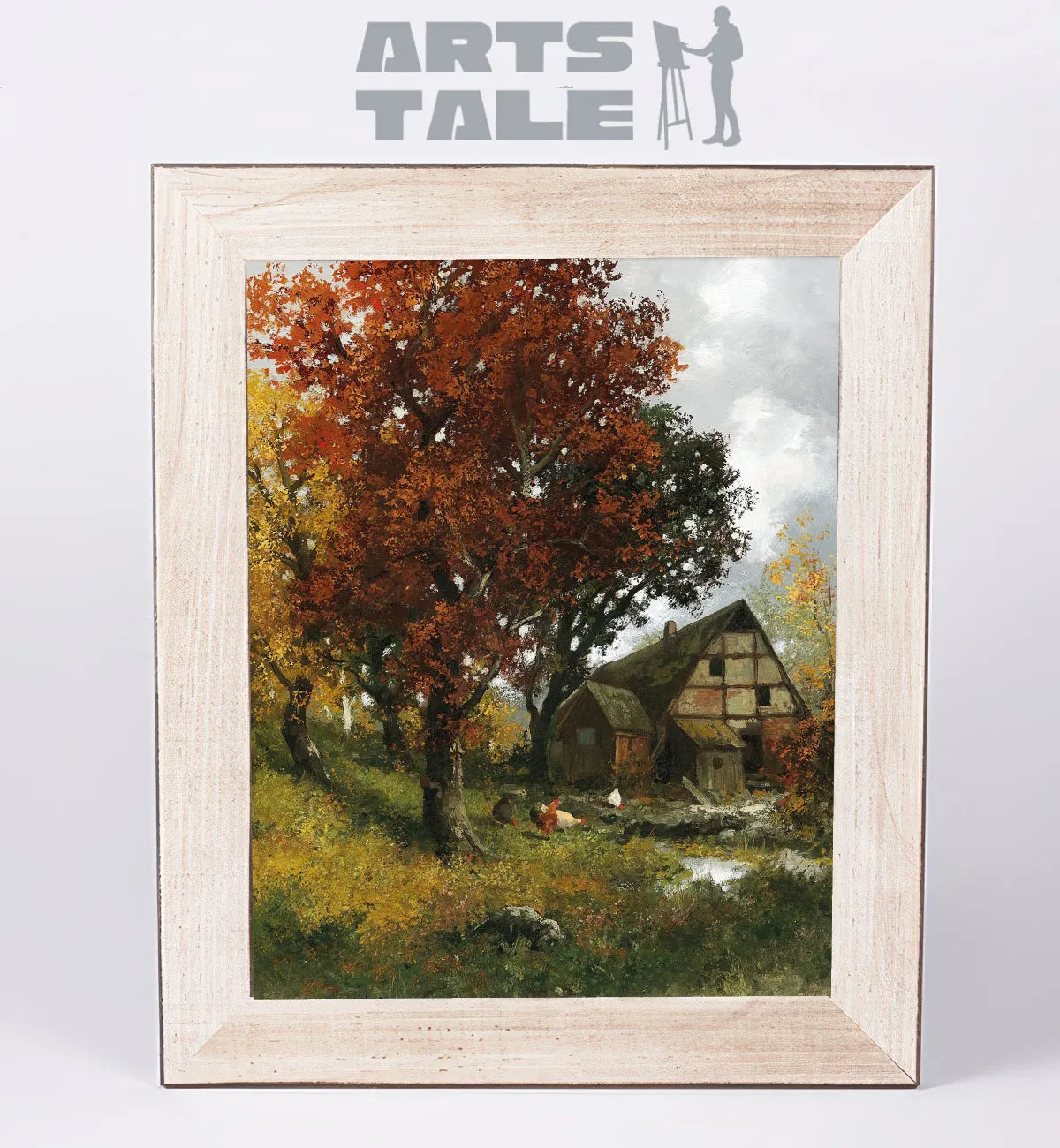 Mill in the Autumn Forest