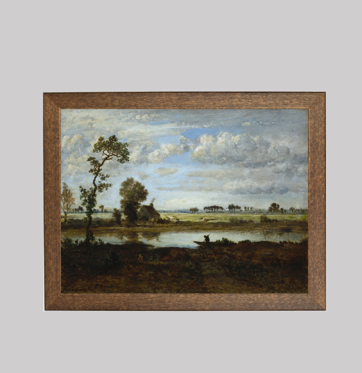 Landscape with Boatman