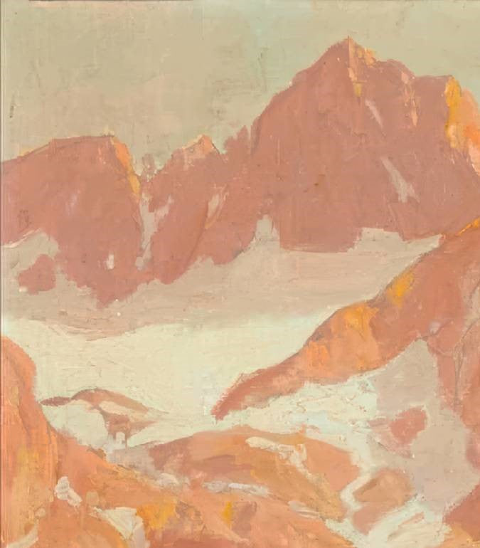 Glaciers and Mountains in the Sierras