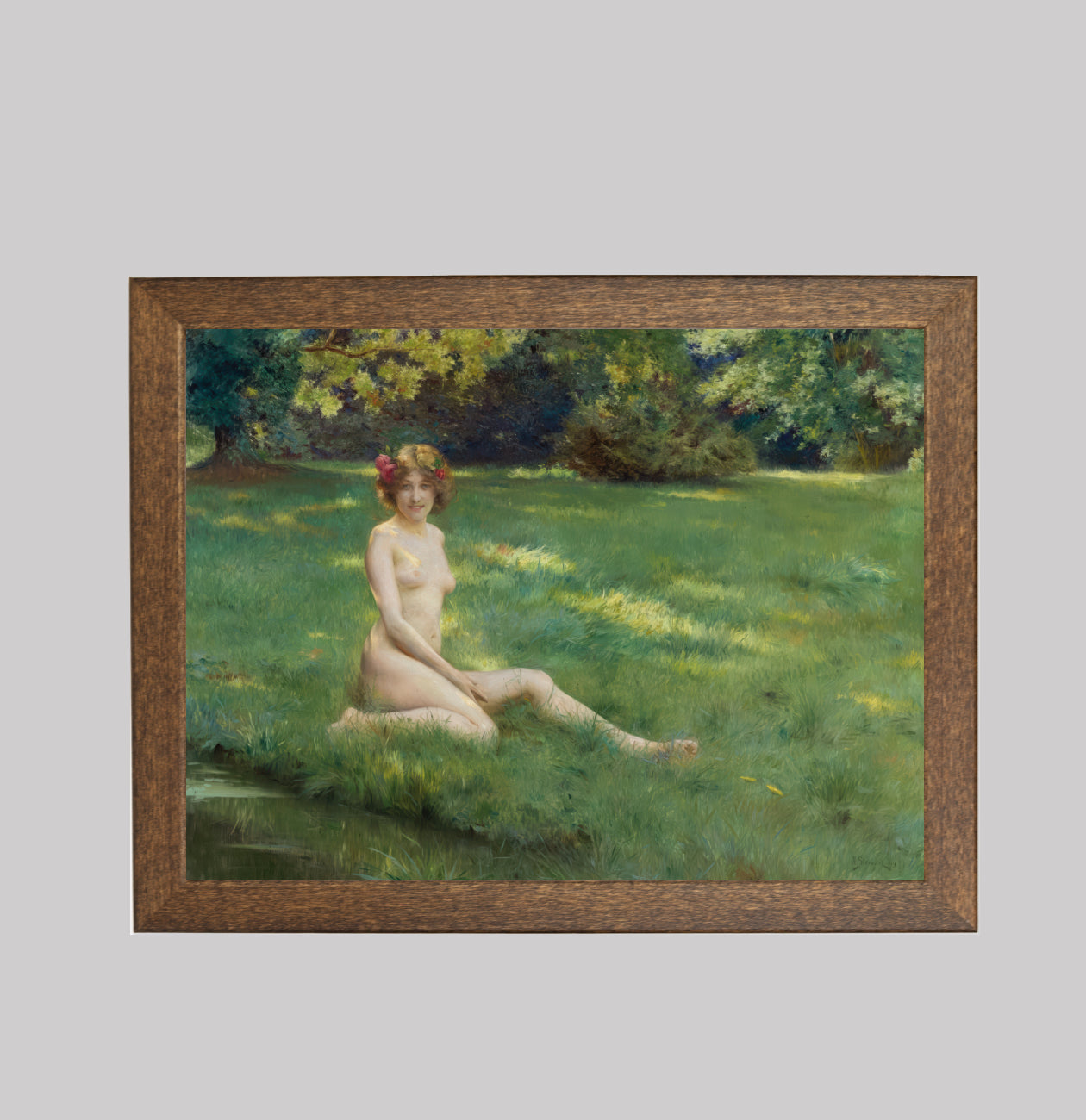 A Nude in the Grass
