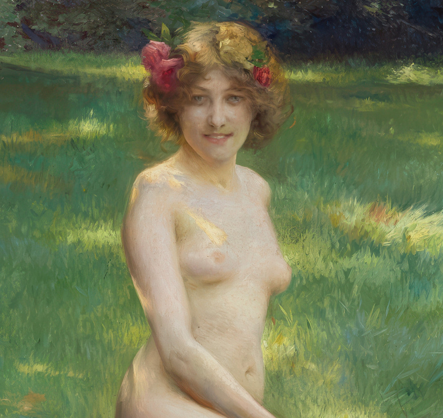 A Nude in the Grass