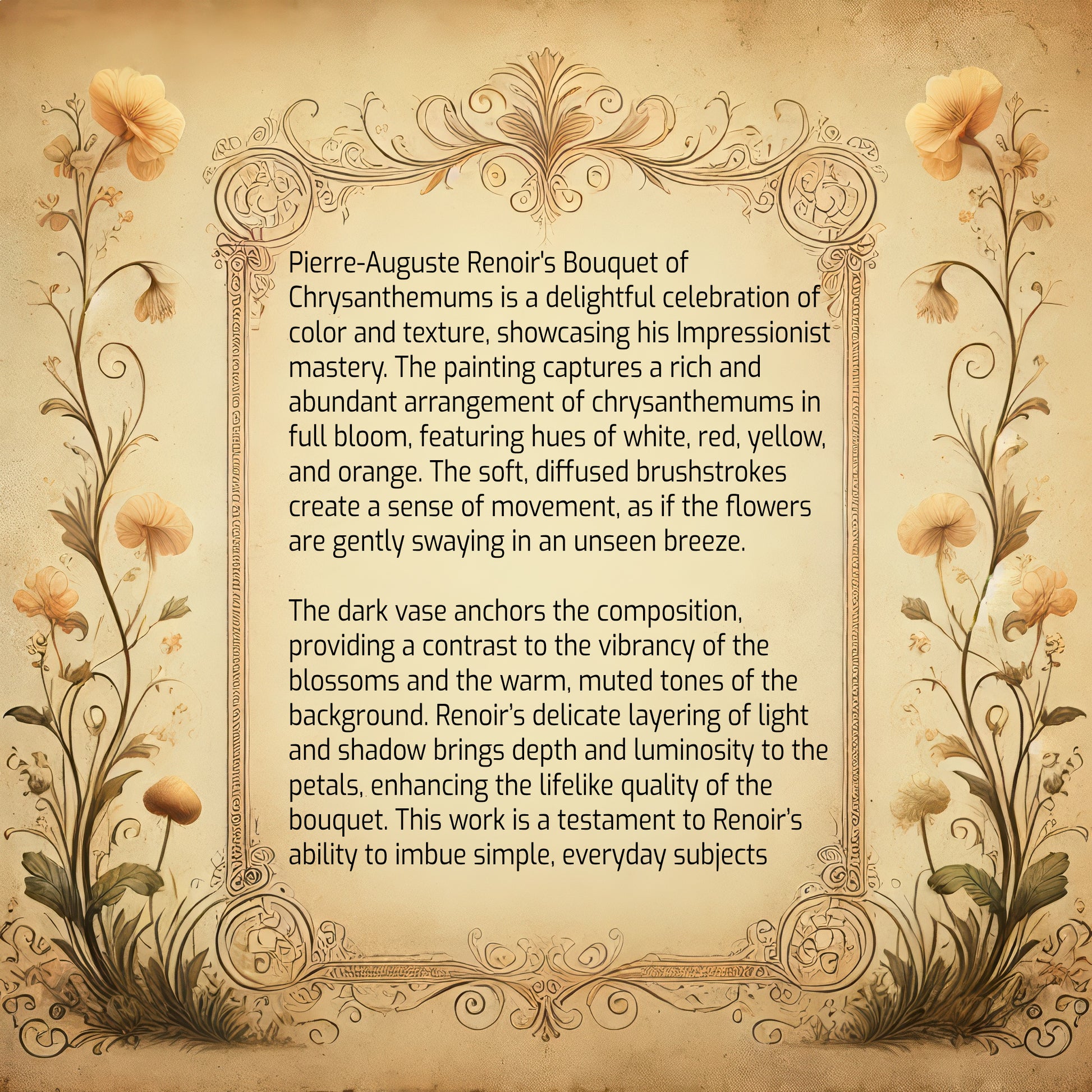 Bouquet of Chrysanthemums