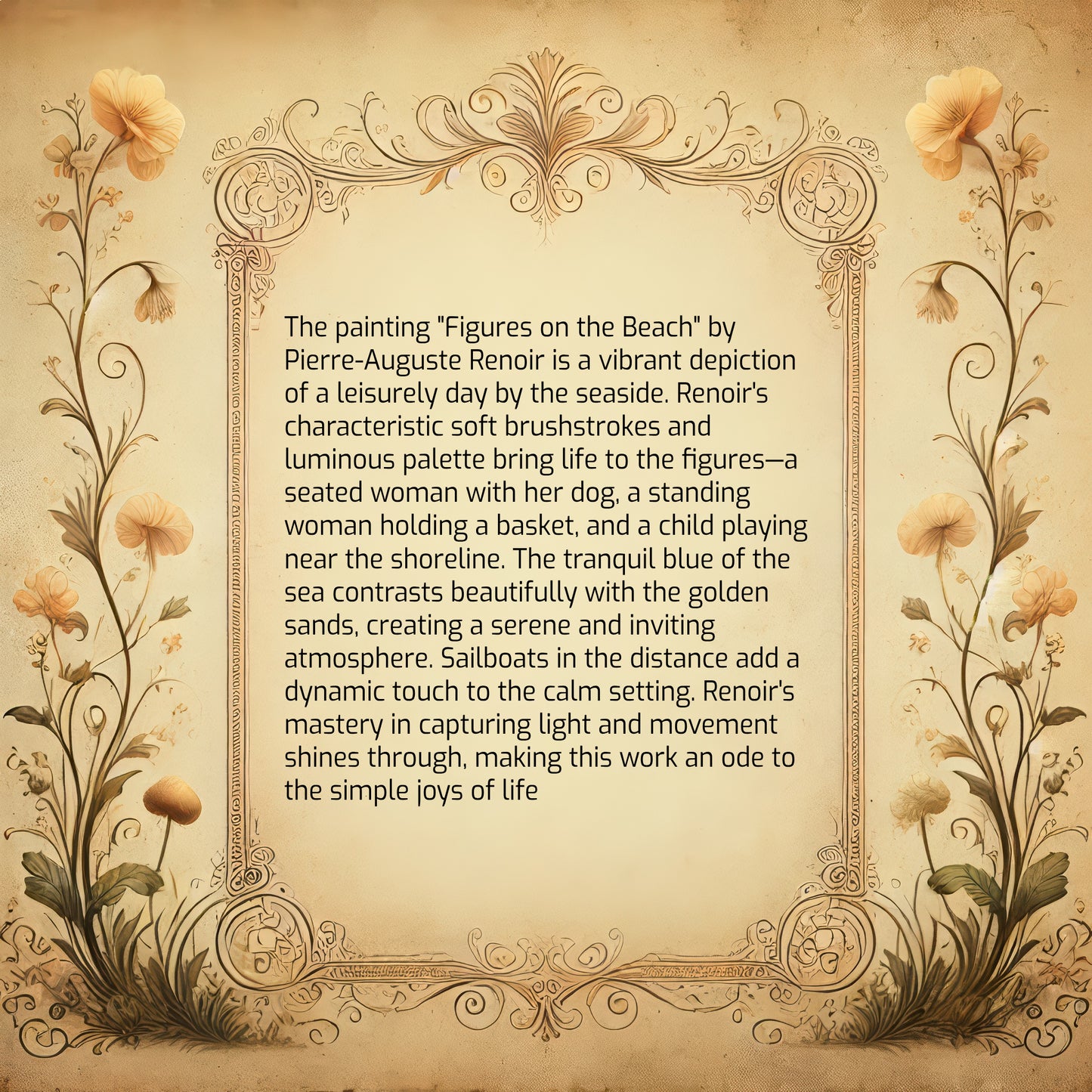 Figures on the Beach