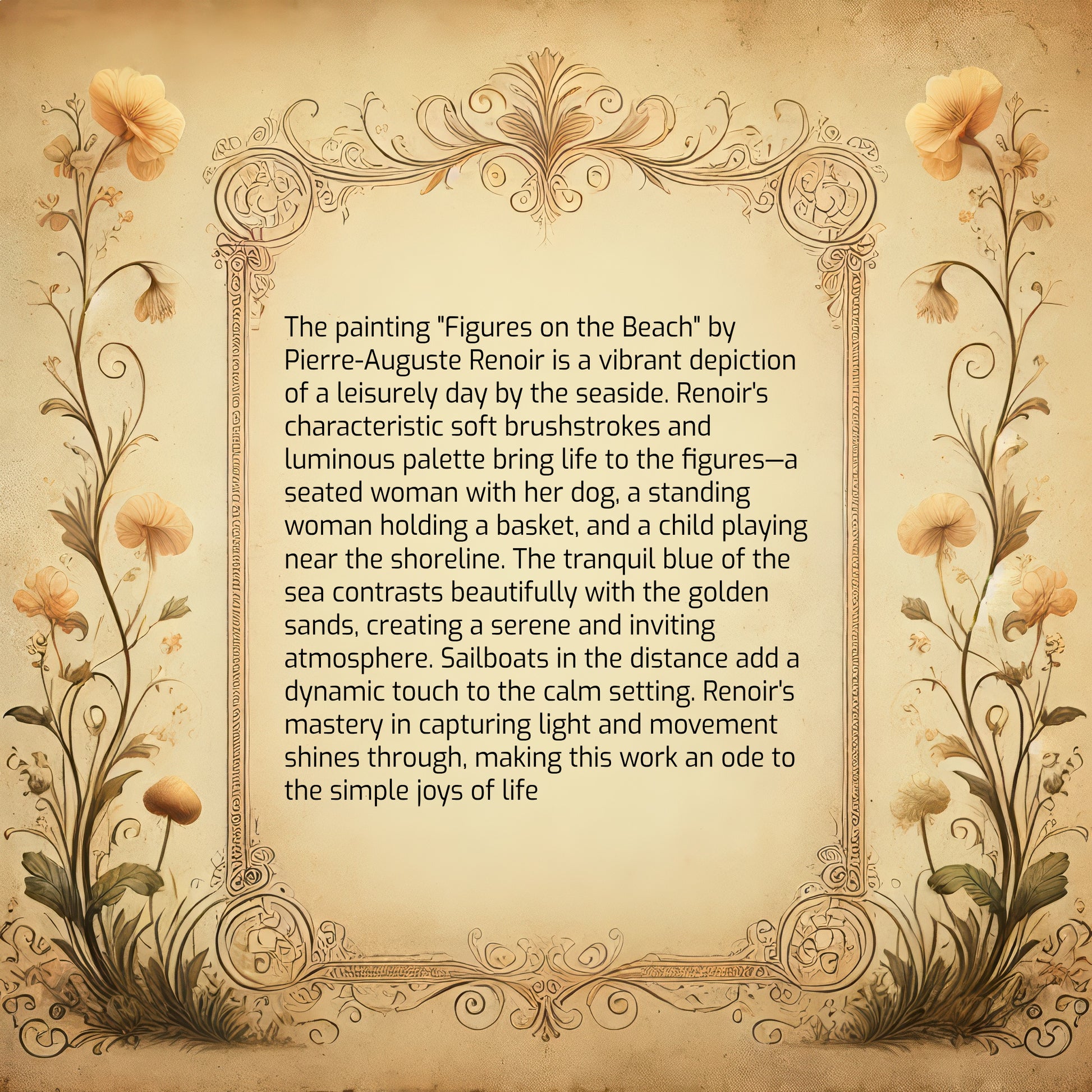 Figures on the Beach