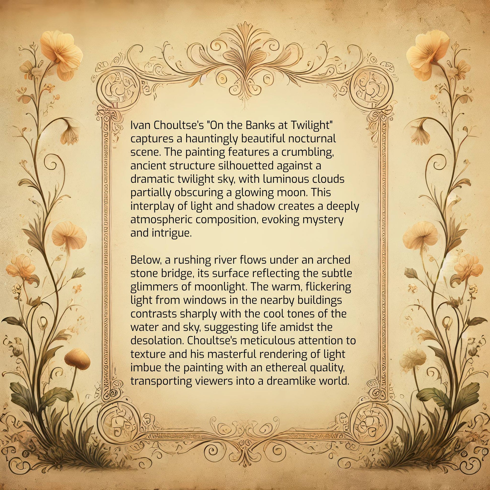 On the Banks at Twilight