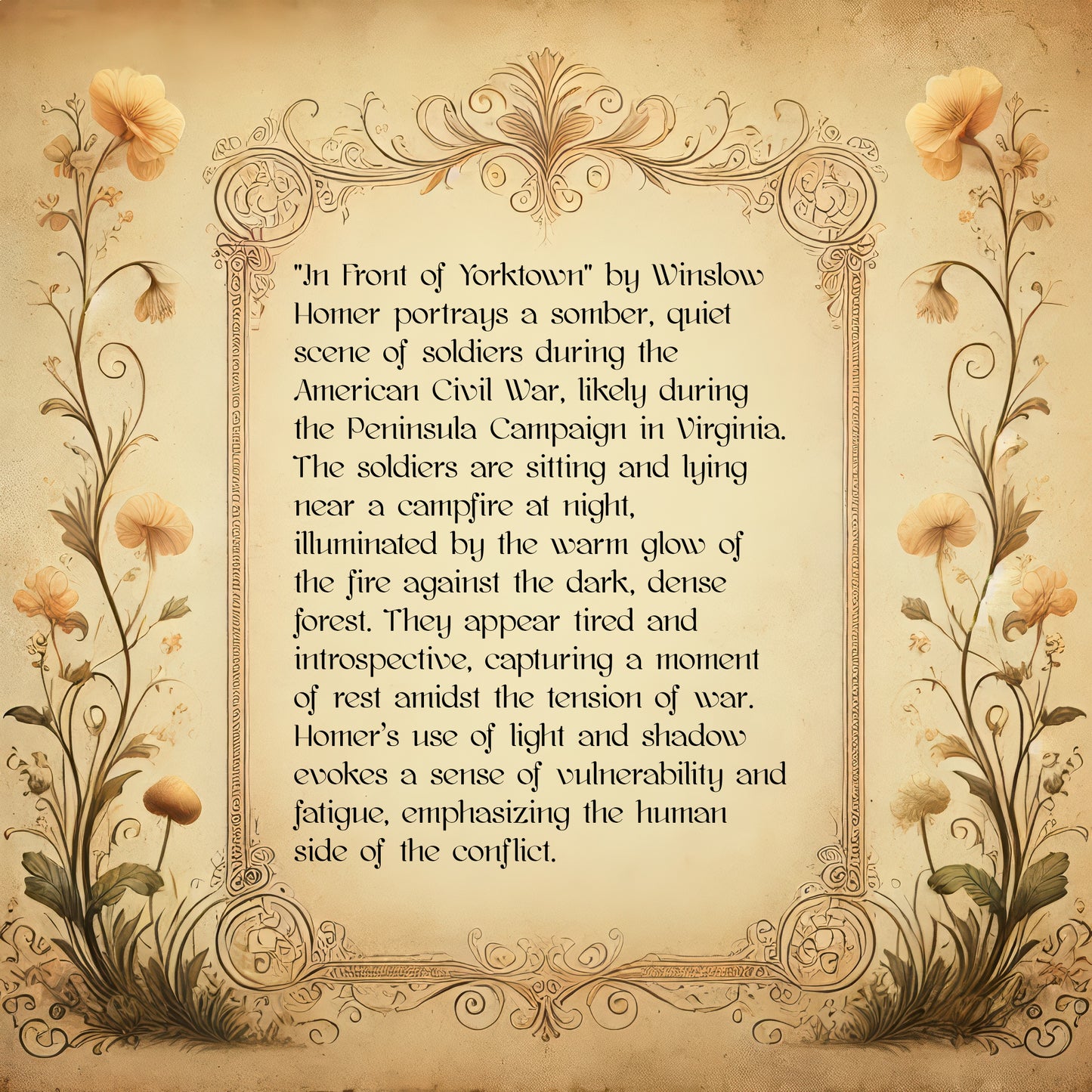 In Front of Yorktown