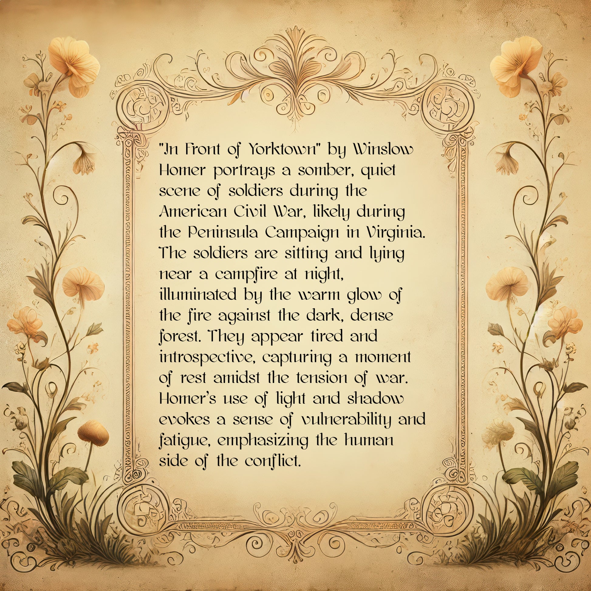 In Front of Yorktown