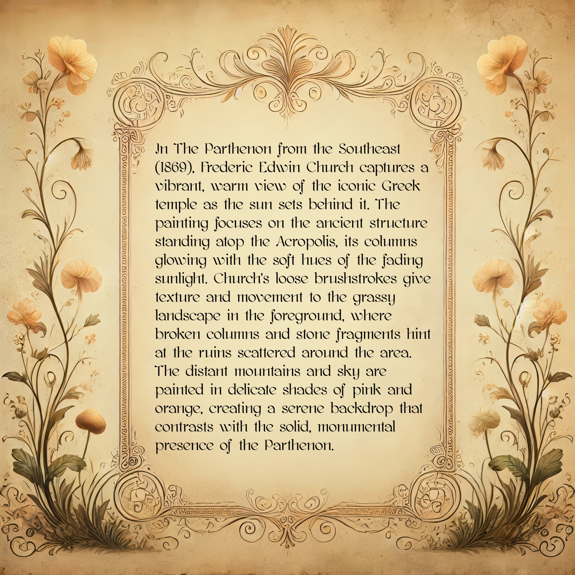 The Parthenon from the Southeast