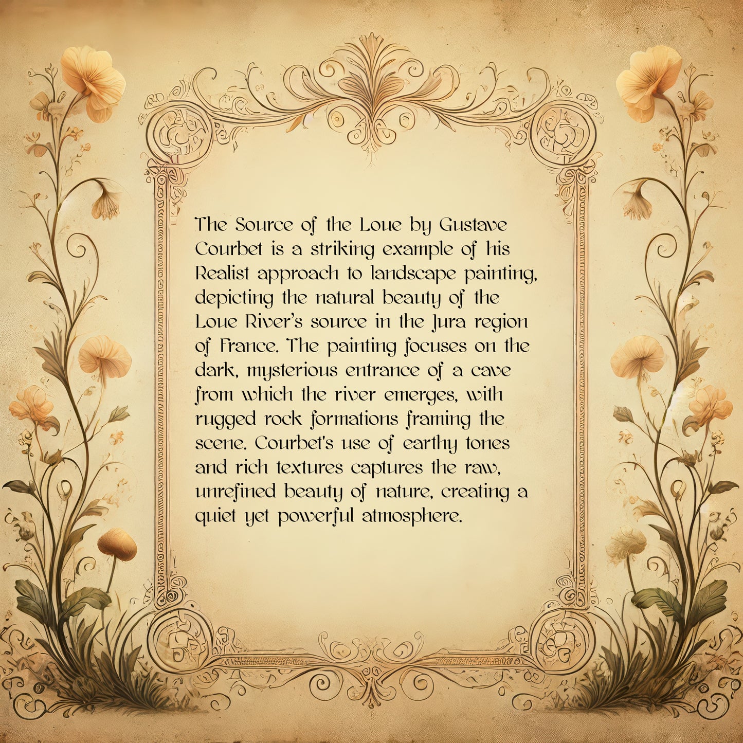 The Source of the Loue